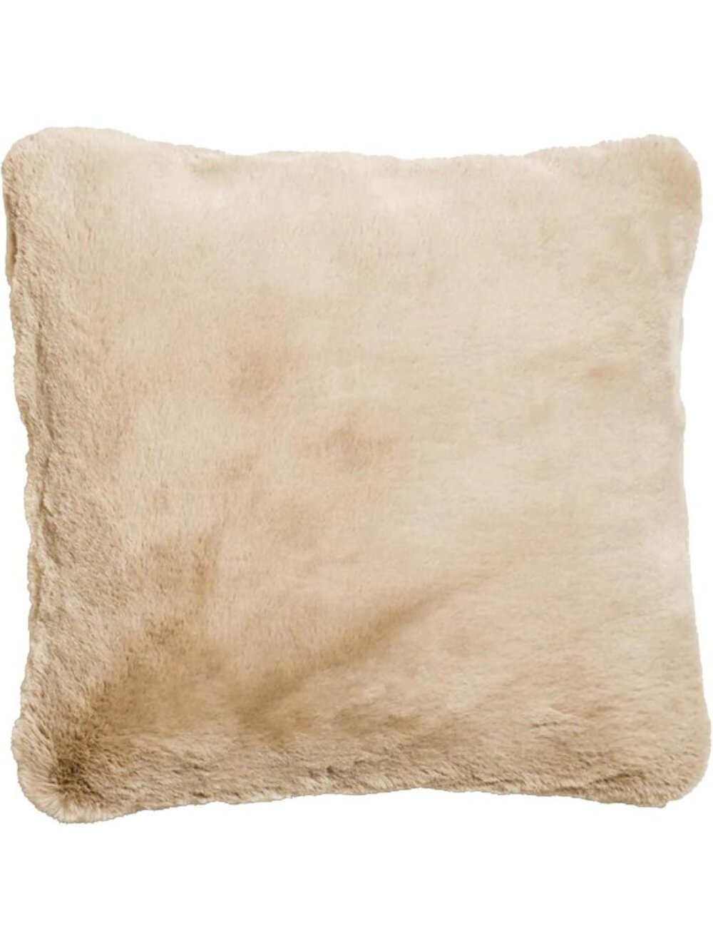UnHide Squish Pillow, Extra Soft Faux Fur Square Shaped Throw Pillow